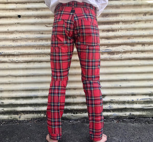 G star raw sales plaid pants