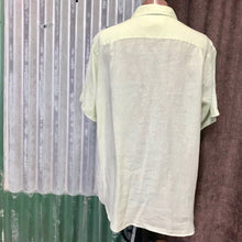 Load image into Gallery viewer, Gazman Linen S/S Shirt Pale Green Sz XL - OOAK - Phoenix Menswear