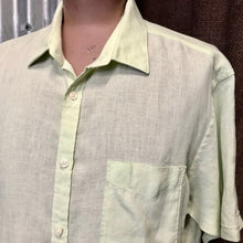 Load image into Gallery viewer, Gazman Linen S/S Shirt Pale Green Sz XL - OOAK - Phoenix Menswear