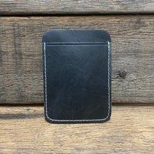 Load image into Gallery viewer, Genuine Leather Card Holder with Money Clip - Phoenix Menswear