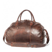 Load image into Gallery viewer, Genuine Leather Weekend Travel Bag - Made in Australia - Phoenix Menswear