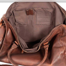 Load image into Gallery viewer, Genuine Leather Weekend Travel Bag - Made in Australia - Phoenix Menswear