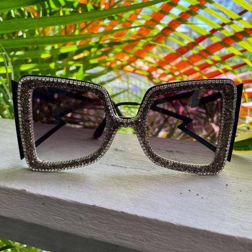 Glitter Disco Sunglasses - Phoenix Menswear