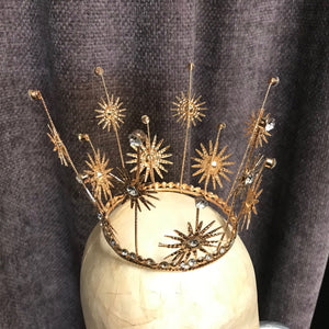 Gold Baroque Crown - Phoenix Menswear