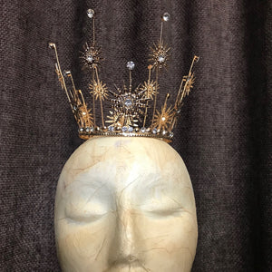 Gold Baroque Crown - Phoenix Menswear