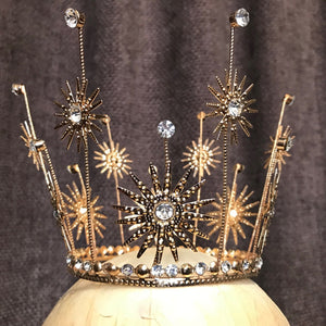 Gold Baroque Crown - Phoenix Menswear