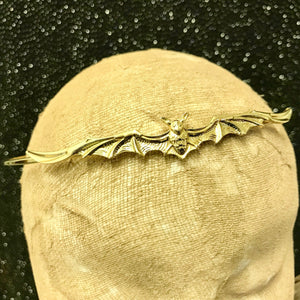 Gold Bat Tiara - Phoenix Menswear