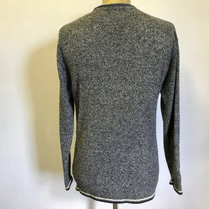 Grey V Neck Jumper Sz M - OOAK - Phoenix Menswear