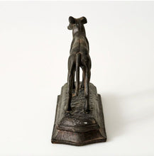 Load image into Gallery viewer, Greyhound on Base - Cast Iron - Phoenix Menswear