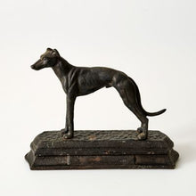 Load image into Gallery viewer, Greyhound on Base - Cast Iron - Phoenix Menswear