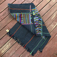 Load image into Gallery viewer, Hand Woven Vintage Cotton Table Runner Navy - OOAK - Phoenix Menswear