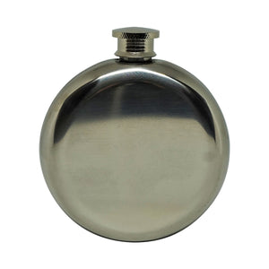 Hip Flask Round - Stainless Steel 5 oz - Phoenix Menswear