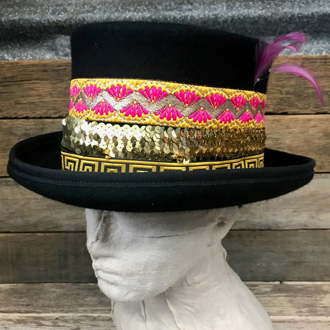 Gold Trimmed Hat 