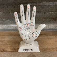 Load image into Gallery viewer, Large Ceramic Palmistry Hand - 28 cms - Phoenix Menswear