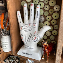 Load image into Gallery viewer, Large Ceramic Palmistry Hand - 28 cms - Phoenix Menswear