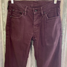 Load image into Gallery viewer, Levis 511 Plum Purple Overdyed Jeans Button Fly Sz 29/32 - OOAK - Phoenix Menswear