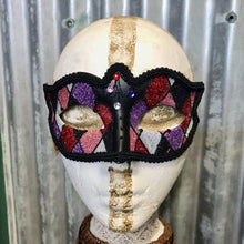 Load image into Gallery viewer, Mask Colourful Mardi Gras Masquerade - Phoenix Menswear