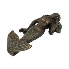 Load image into Gallery viewer, Mermaid Brass Hook - Cast Iron - Phoenix Menswear