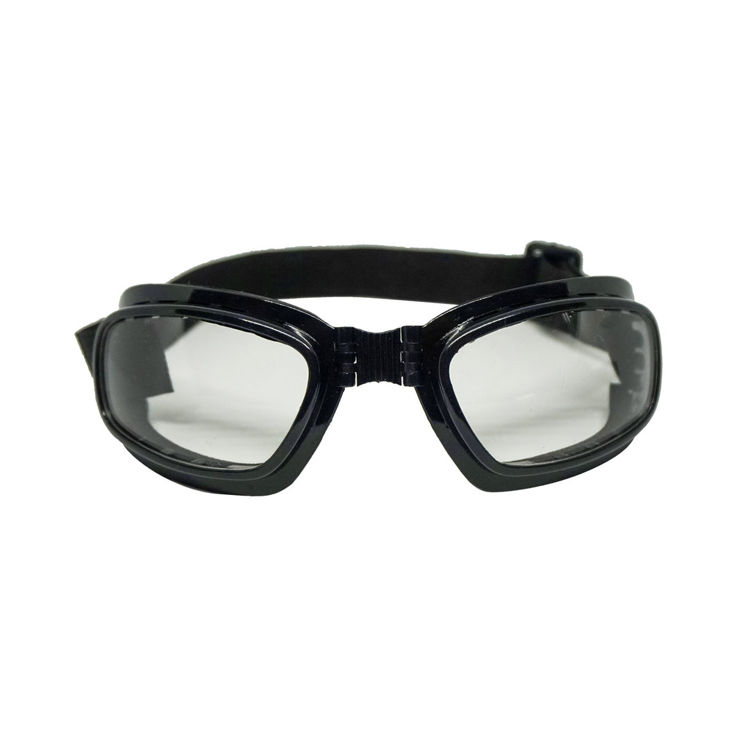 Motorcycle Goggles - Clear Lens - Phoenix Menswear