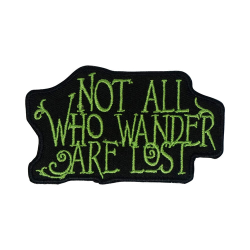 Patch - Not All Who Wander Are Lost - Phoenix Menswear
