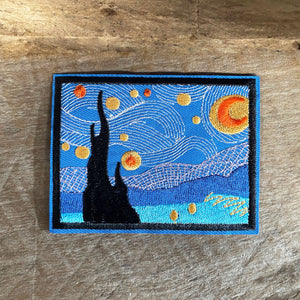 Patch - Van Gogh Starry Night - Phoenix Menswear