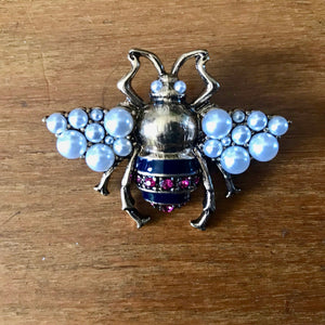 Pearl Bee Pin Brooch - Phoenix Menswear