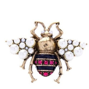 Pearl Bee Pin Brooch - Phoenix Menswear