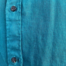 Load image into Gallery viewer, Scotch &amp; Soda Amsterdam Turquoise Aqua Linen L/S Shirt Sz XL - OOAK - Phoenix Menswear