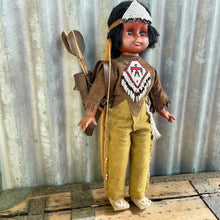 Load image into Gallery viewer, Set of Two Vintage Dolls Native American Boy Girl - OOAK - Phoenix Menswear