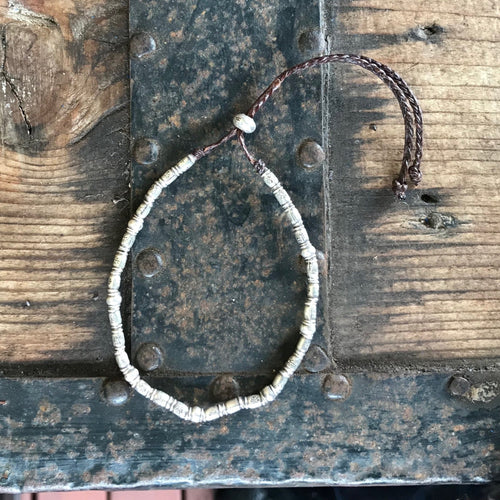 Silver Beaded Bracelet Anklet - Phoenix Menswear