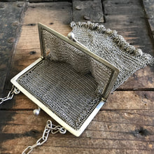 Load image into Gallery viewer, Silver Chain Mail Purse Antique - OOAK - Phoenix Menswear