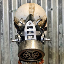 Load image into Gallery viewer, Silver Steampunk Gas Mask Respirator - Phoenix Menswear