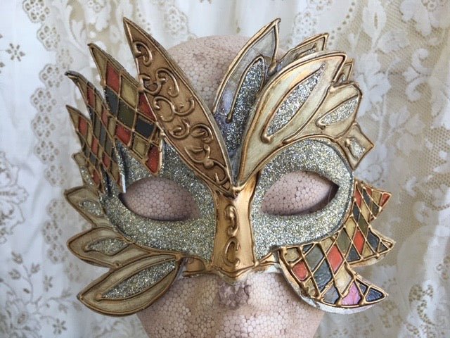 Sparkle Party Mask Venetian - Phoenix Menswear