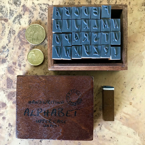 Stamp Set Box Alphabet - Phoenix Menswear