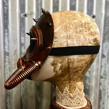 Load image into Gallery viewer, Steampunk Face Mask Copper Goggles Respirator - Phoenix Menswear