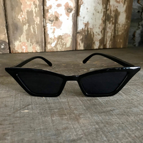 Sunglasses Cat Eye Black UV 400 - Phoenix Menswear