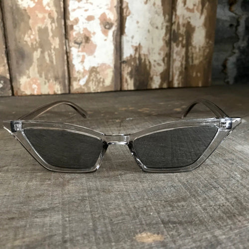 Sunglasses Cat Eye Grey UV 400 - Phoenix Menswear