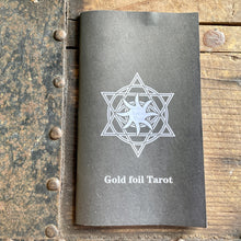 Load image into Gallery viewer, Tarot Card Deck Gold Foil Waterproof Divination Deck &amp; Guide Book - Phoenix Menswear