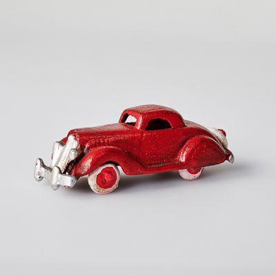 Tiny Red Car - Cast Iron 11 cm - Phoenix Menswear