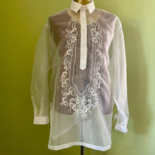 Load image into Gallery viewer, Traditional Filipino Barong Tagalog L/S Shirt Sz XXL - OOAK - Phoenix Menswear
