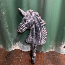 Load image into Gallery viewer, Unicorn Wall Hook - Cast Iron - Phoenix Menswear