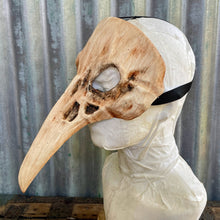 Load image into Gallery viewer, Venetian Bird Mask Cream - One Size - Phoenix Menswear