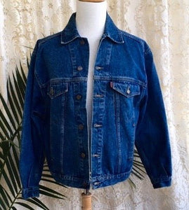 Vintage 1980's Denim Jacket Sz M - OOAK - Phoenix Menswear