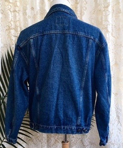 Vintage 1980's Denim Jacket Sz M - OOAK - Phoenix Menswear