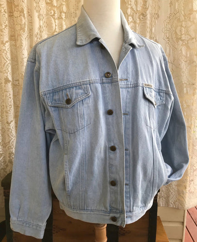 Vintage 1980's Denim Jacket Sz XL - OOAK - Phoenix Menswear
