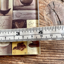 Load image into Gallery viewer, Vintage 1990&#39;s Glass Coffee Coasters Set of 4 with Holder - OOAK - Phoenix Menswear