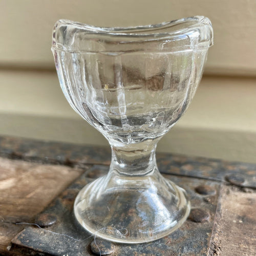 Vintage Eye Bath Clear Glass - OOAK - Phoenix Menswear