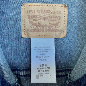 Vintage Kid's Levi's Denim Jacket Sz M Age 10-12 Years - OOAK - Phoenix Menswear