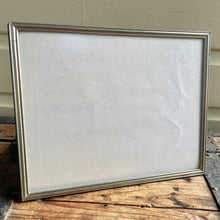 Load image into Gallery viewer, Vintage Medium 8&quot; x 10&quot; Rectangular Silver Metal Picture Frame with Glass Table Top or Hang - OOAK - Phoenix Menswear