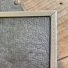 Load image into Gallery viewer, Vintage Medium 8&quot; x 10&quot; Rectangular Silver Metal Picture Frame with Glass Table Top or Hang - OOAK - Phoenix Menswear